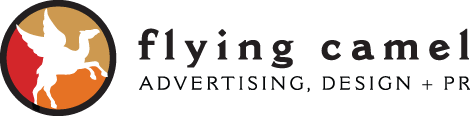 Flying Camel - Advertising, Design + PR